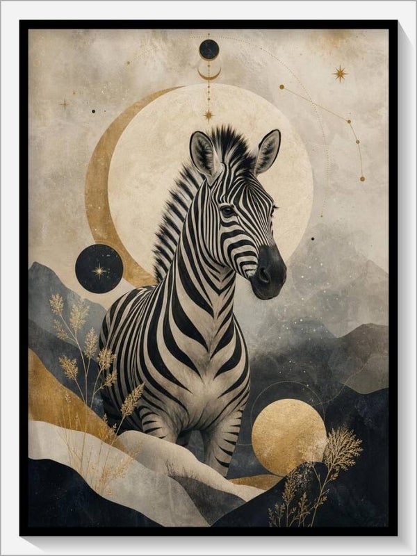 Krafttier „Das Zebra"