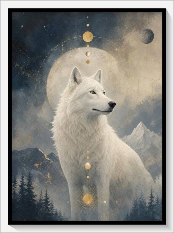 Krafttier „Der Weiße Wolf"