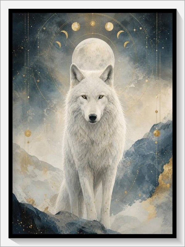 Krafttier „Der Weiße Wolf"