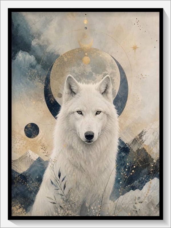 Krafttier „Der Weiße Wolf"
