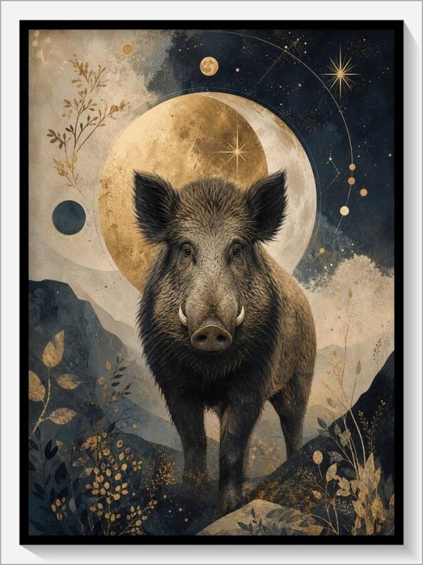 Krafttier „Das Wildschwein"