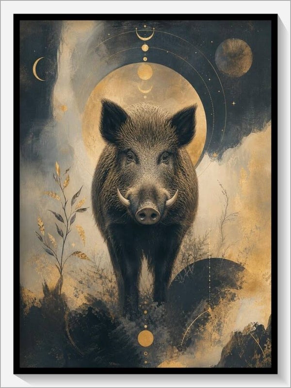 Krafttier „Das Wildschwein"