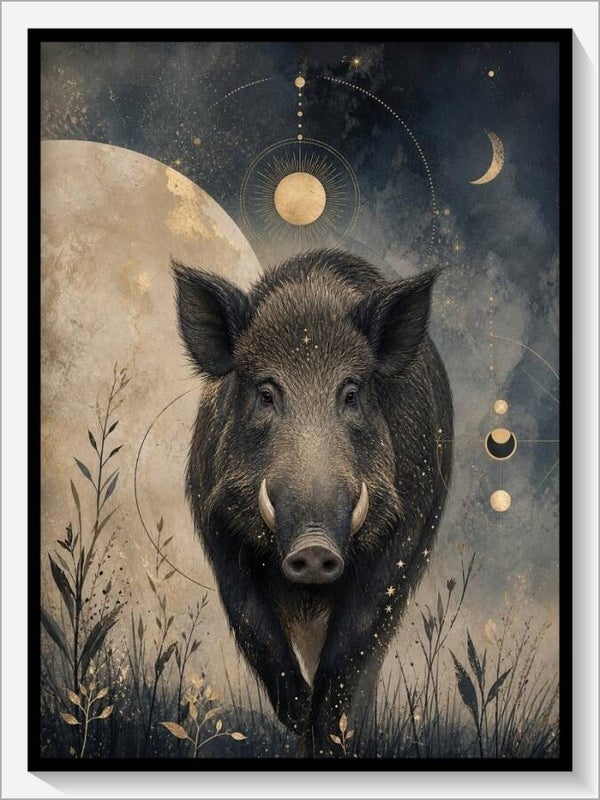 Krafttier „Das Wildschwein"