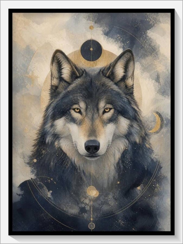 Krafttier „Der Wolf"