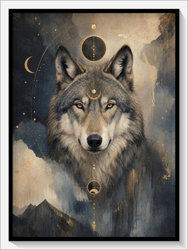 Krafttier „Der Wolf"