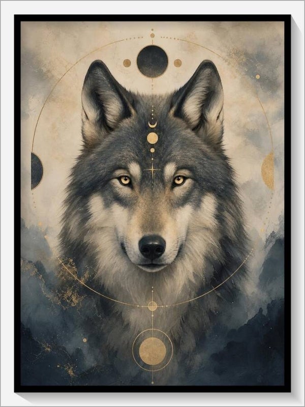 Krafttier „Der Wolf"