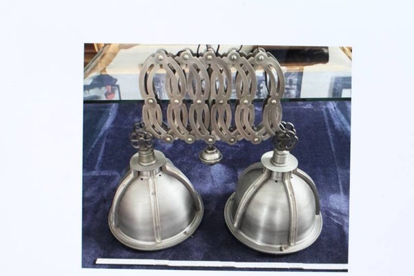 industrielle Deckenlampe, verstellbar