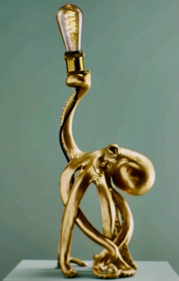 Oktopus Tischlampe
