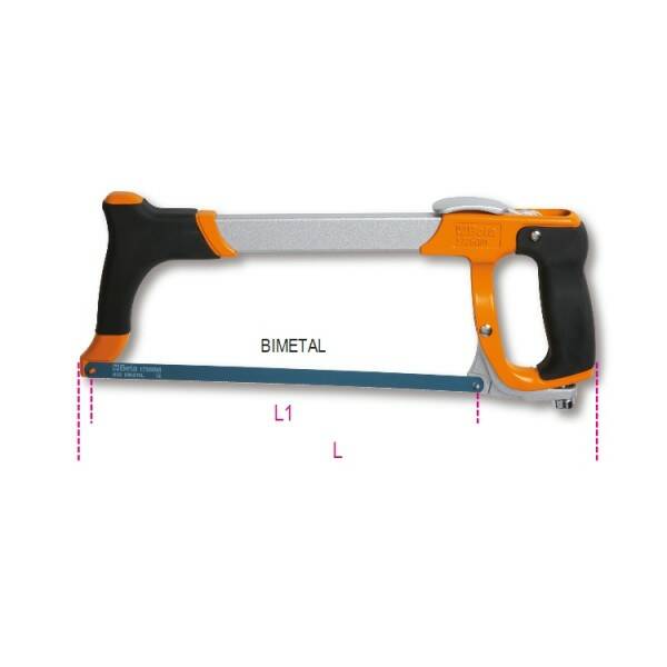 1726BM Zaagbeugel met snelwissel mechanisme voor zaagbladen