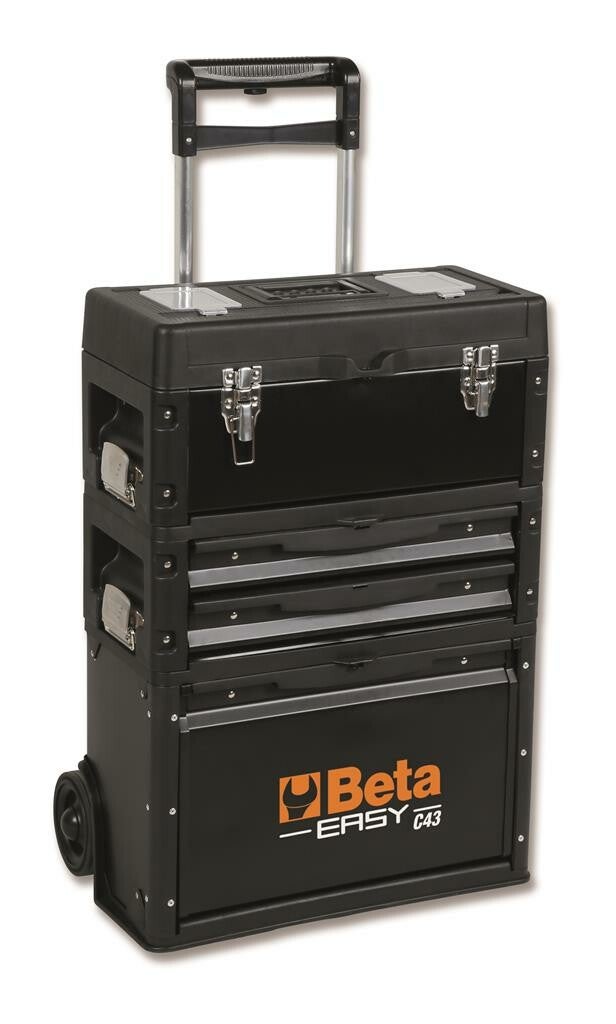 C43: Trolley met 3 compartimenten