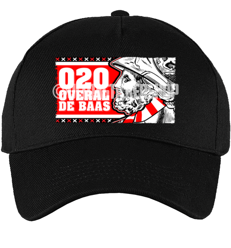 020 Overal de baas  pet