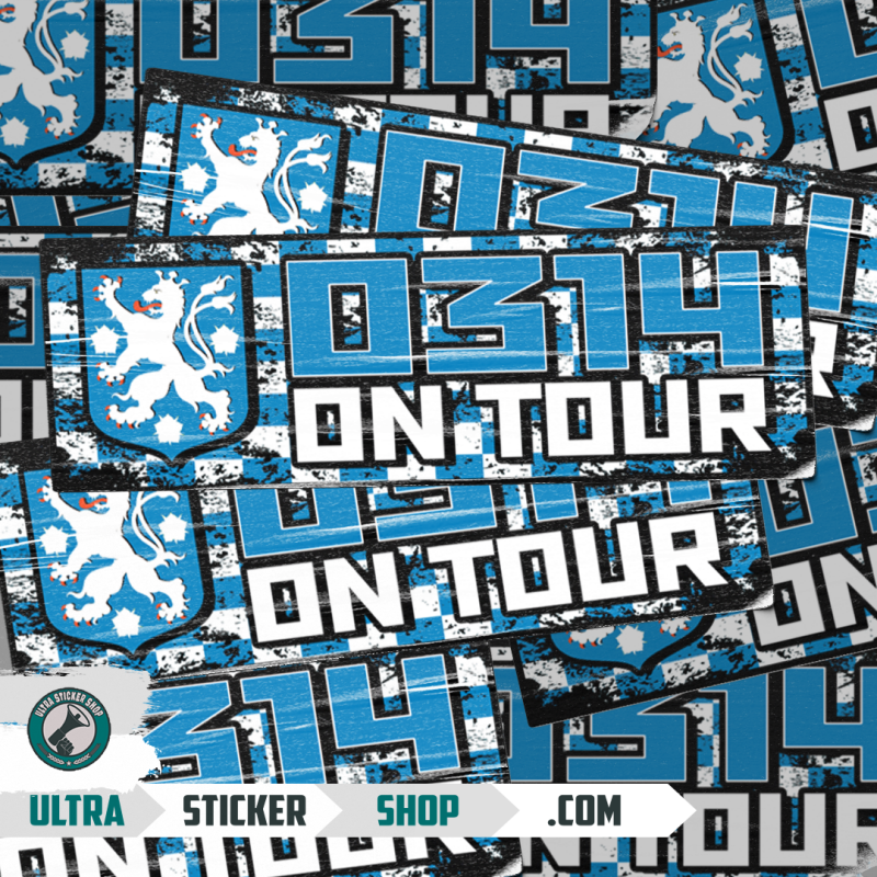 0314 on tour stickers