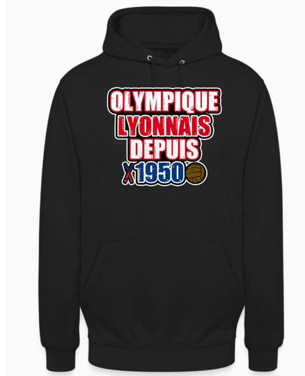 Olympique Lyonnais Depius 1950 hoodie