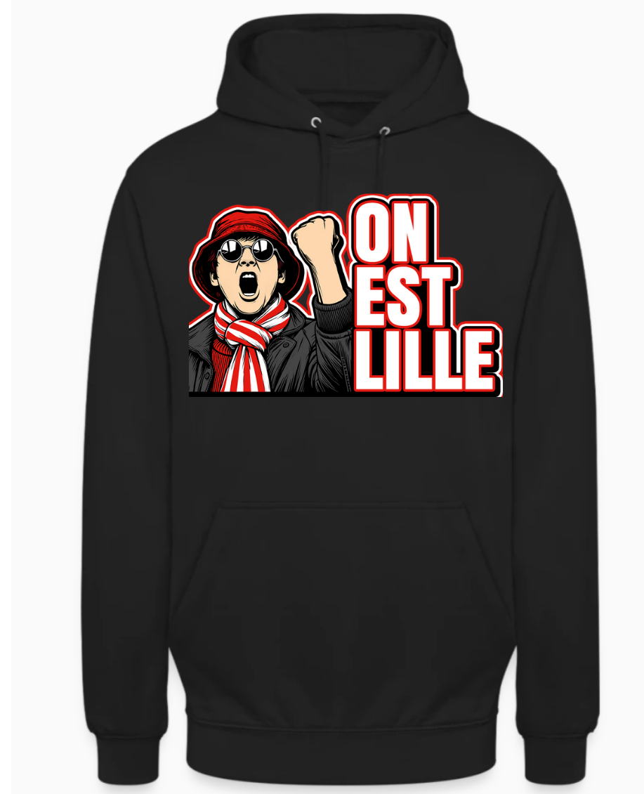 On Est Lille hoodie