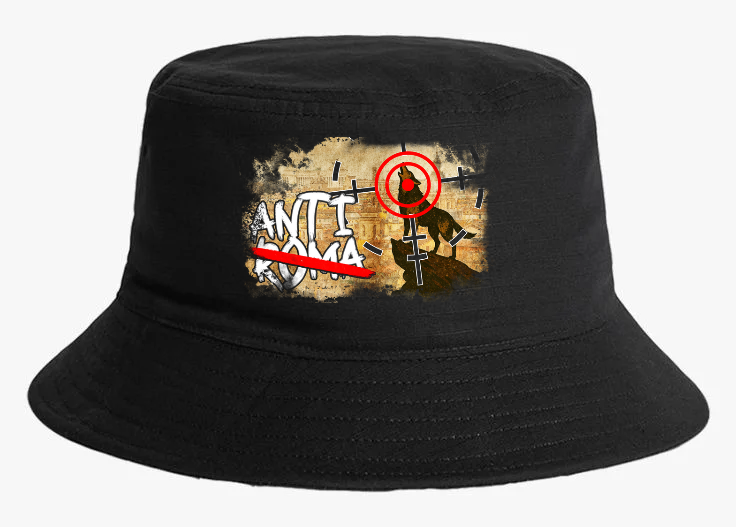 Anti Roma  bucket hat