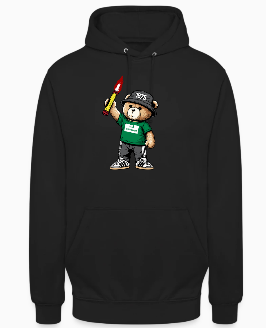 Edinburgh 1875 bear hoodie