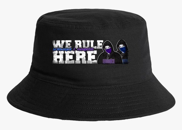We Rule Here bucket hat