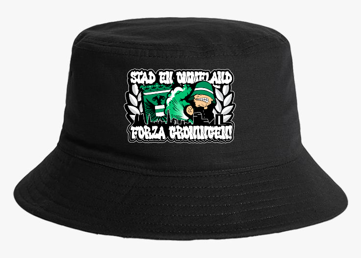 STAD EN OMMELAND FORZA GRONINGEN! bucket hat