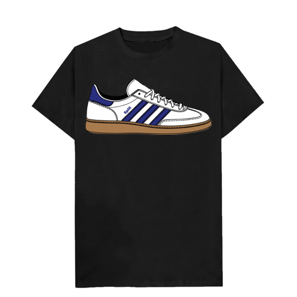 Split casual shoe t-shirt