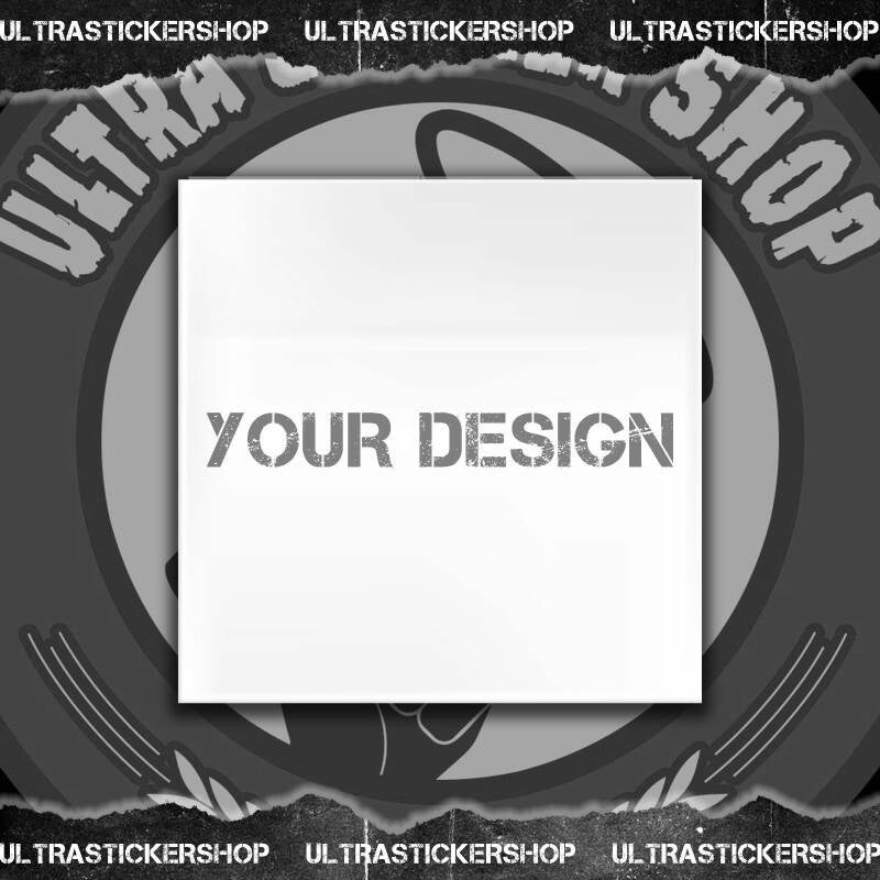 Custom stickers 50x50 mm