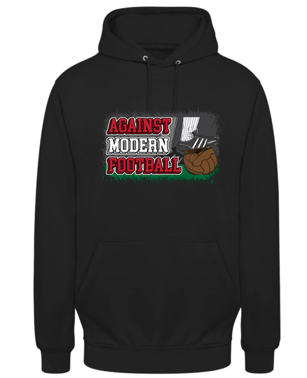 Against modern football hoodie