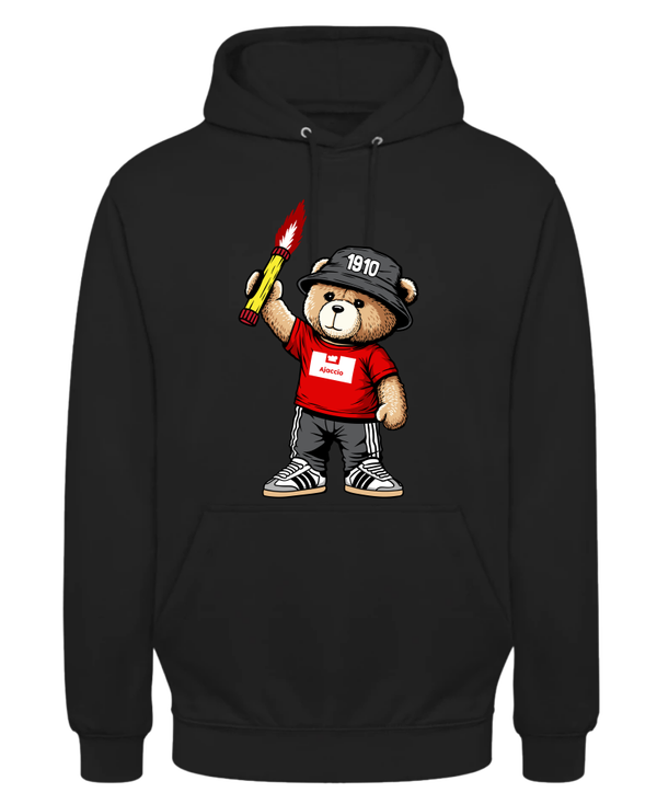 Ajaaccio 1910 bear hoodie