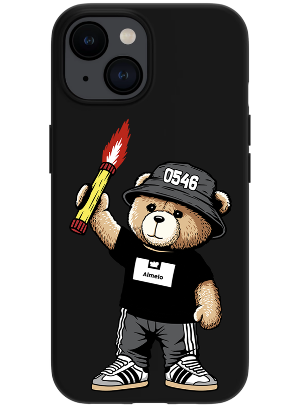 Almelo bear telefoonhoesje iPhone
