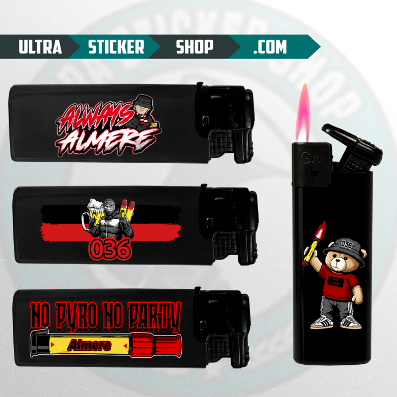 Almere city Aansteker – Windproof & Navulbaar