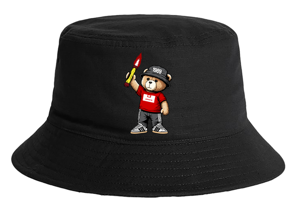 Almeria 1989 bear bucket hat
