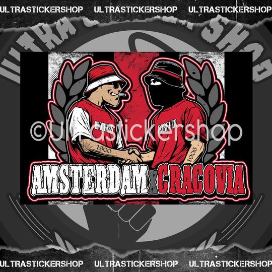 Amsterdam X Cracovia Flag