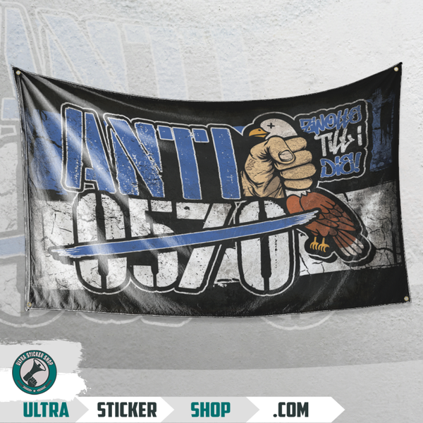 Anti 0570 Zwolle Till I Die vlag