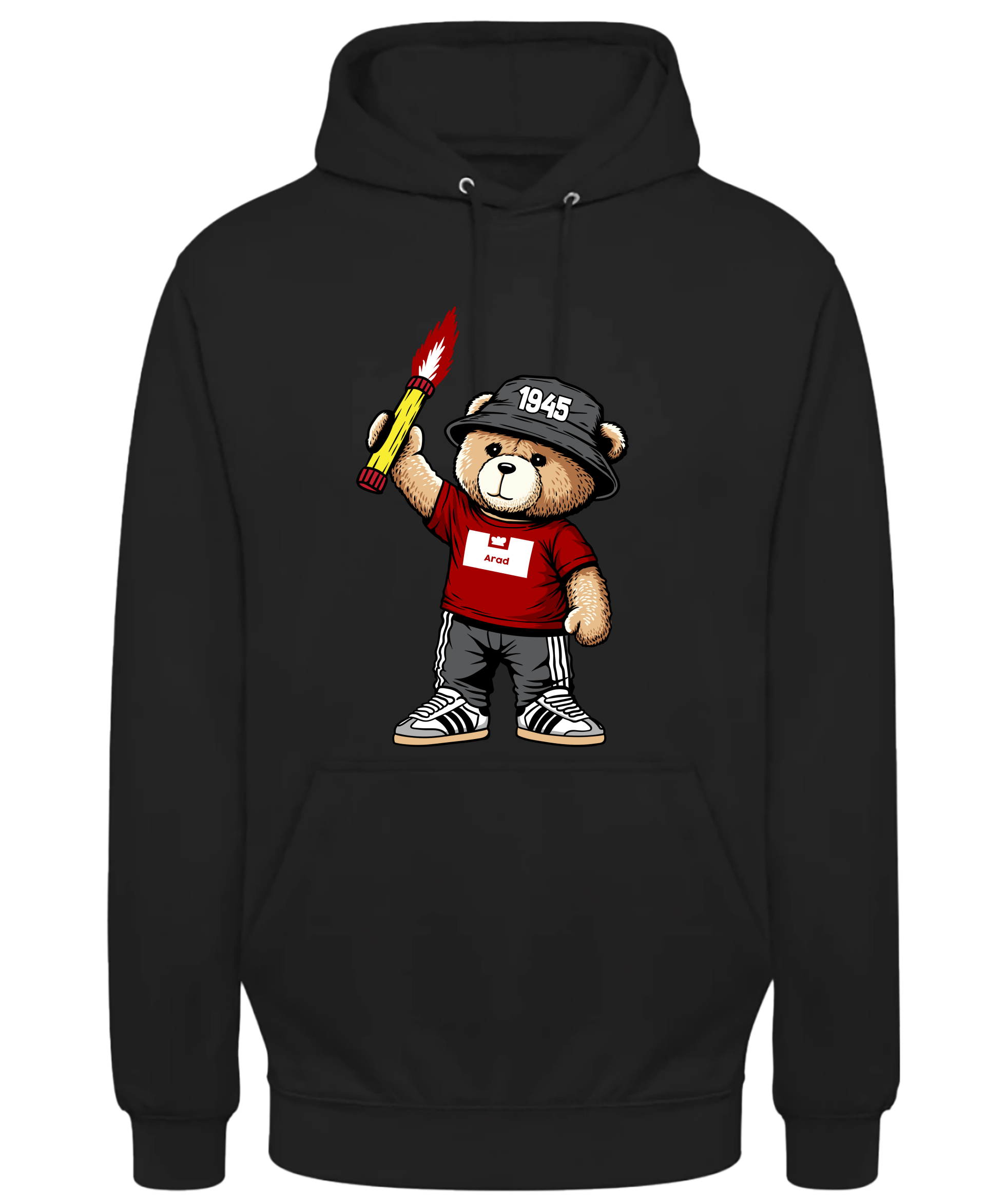 Arad 1945 bear hoodie