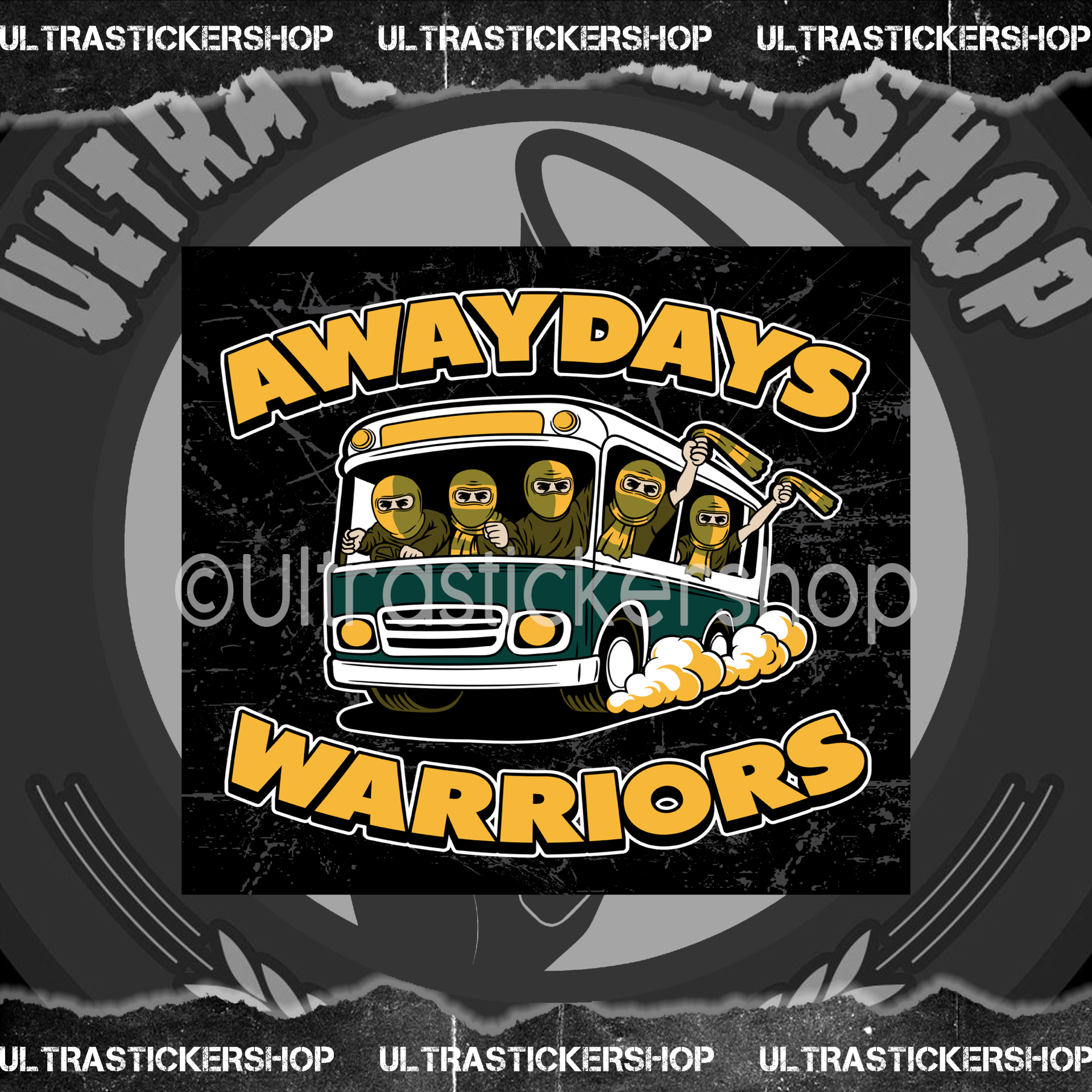 Awaydays warriors Flag