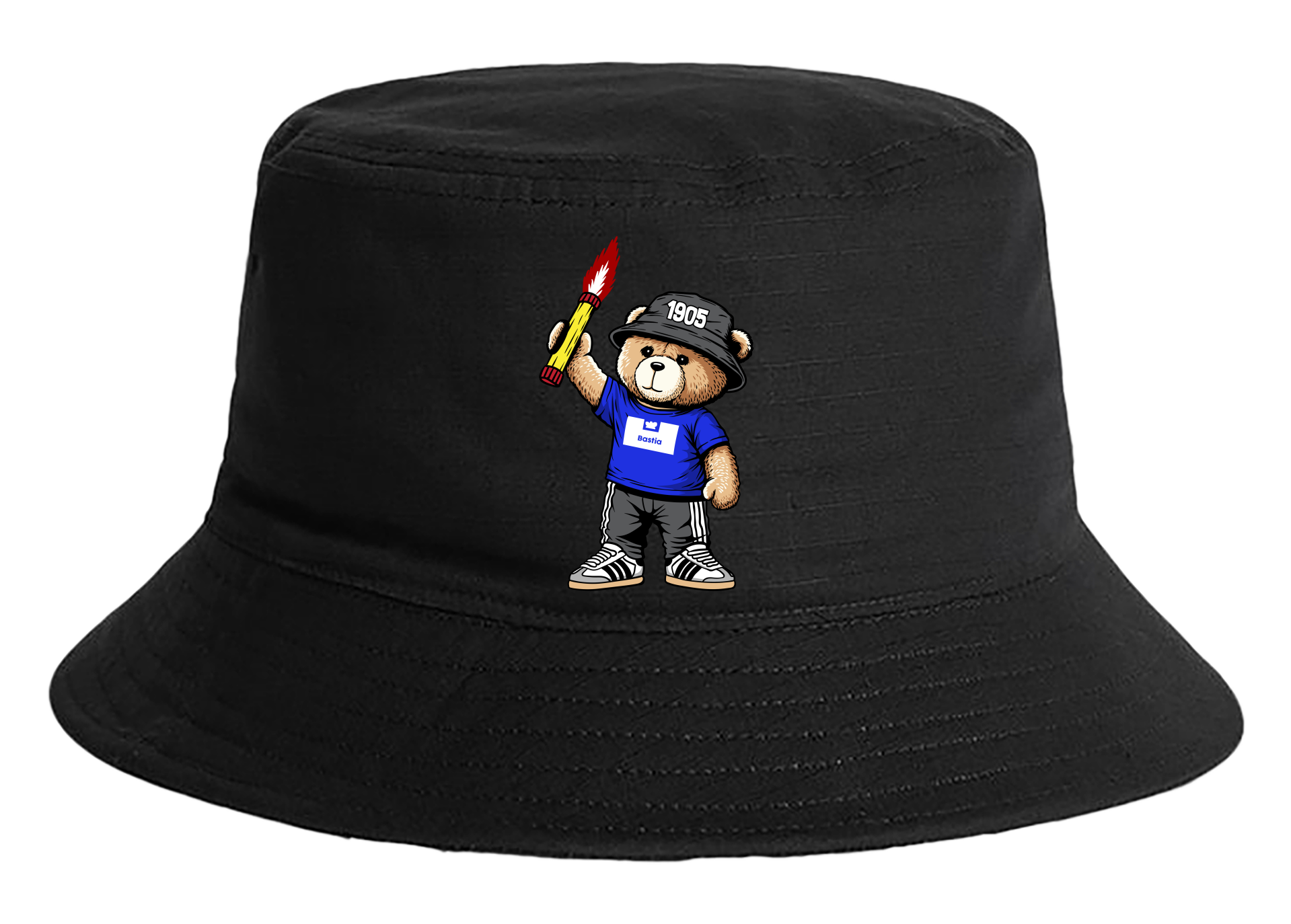 Bastia 1905 bear bucket hat