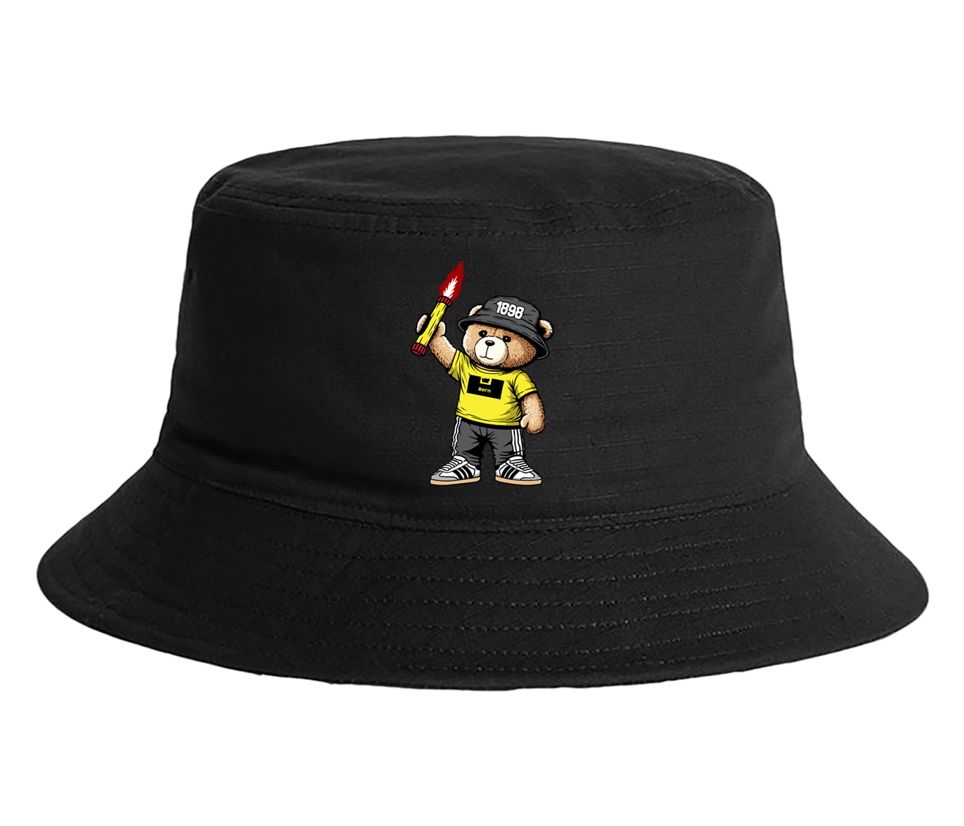 Bern 1898 bear bucket hat