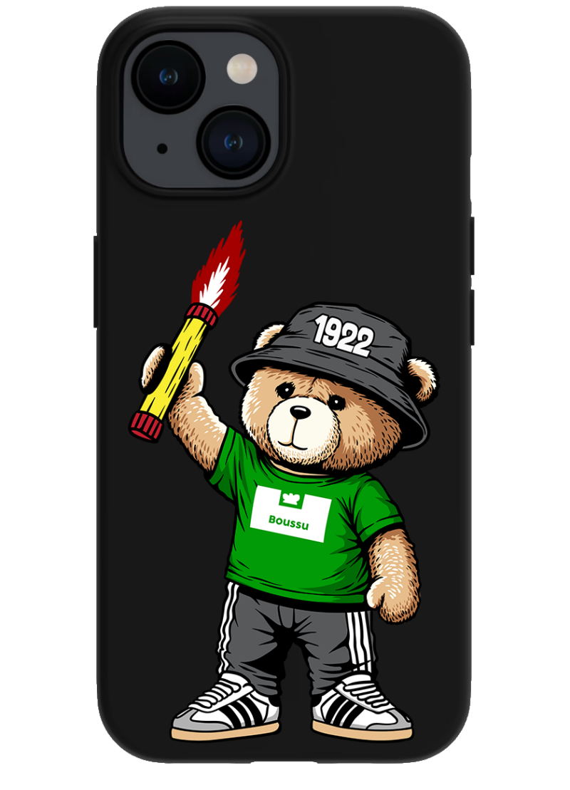 Boussu 1922 bear iPhone case