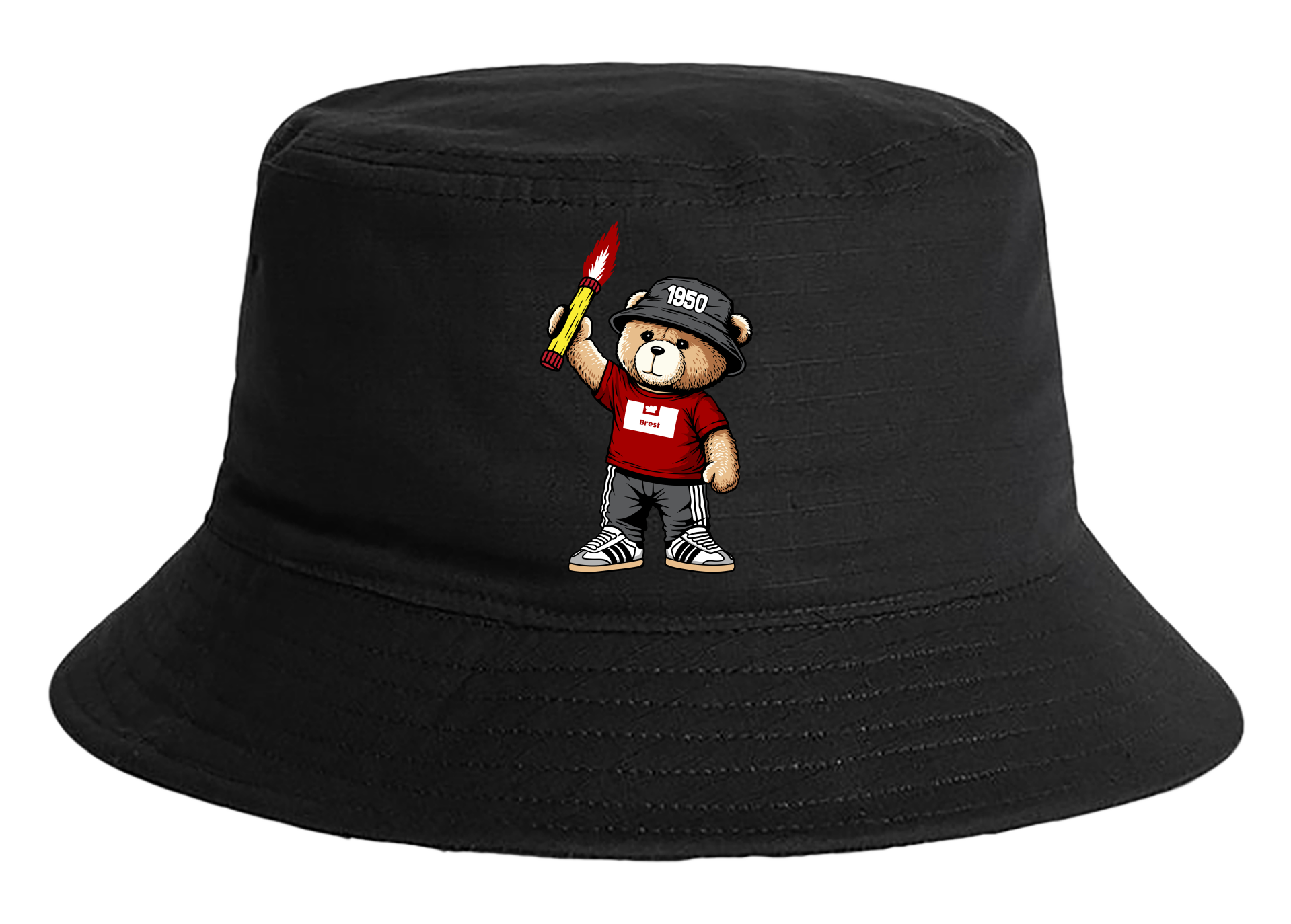 Brest 1950 bear bucket hat