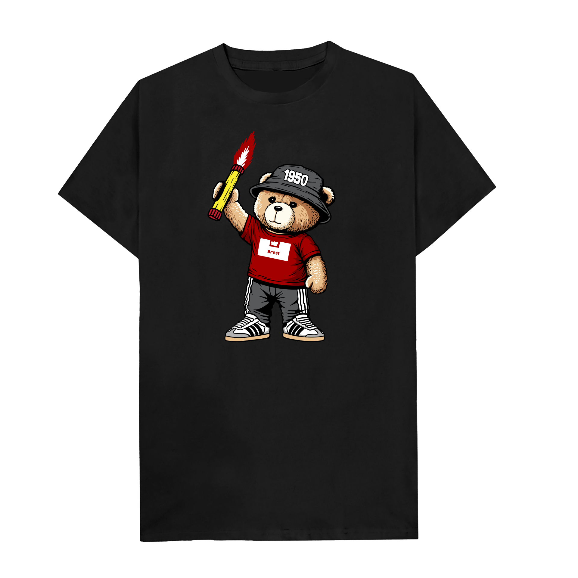 Brest 1950 bear t-shirt