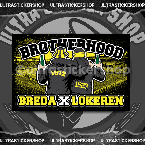 Breda X Lokeren Flag