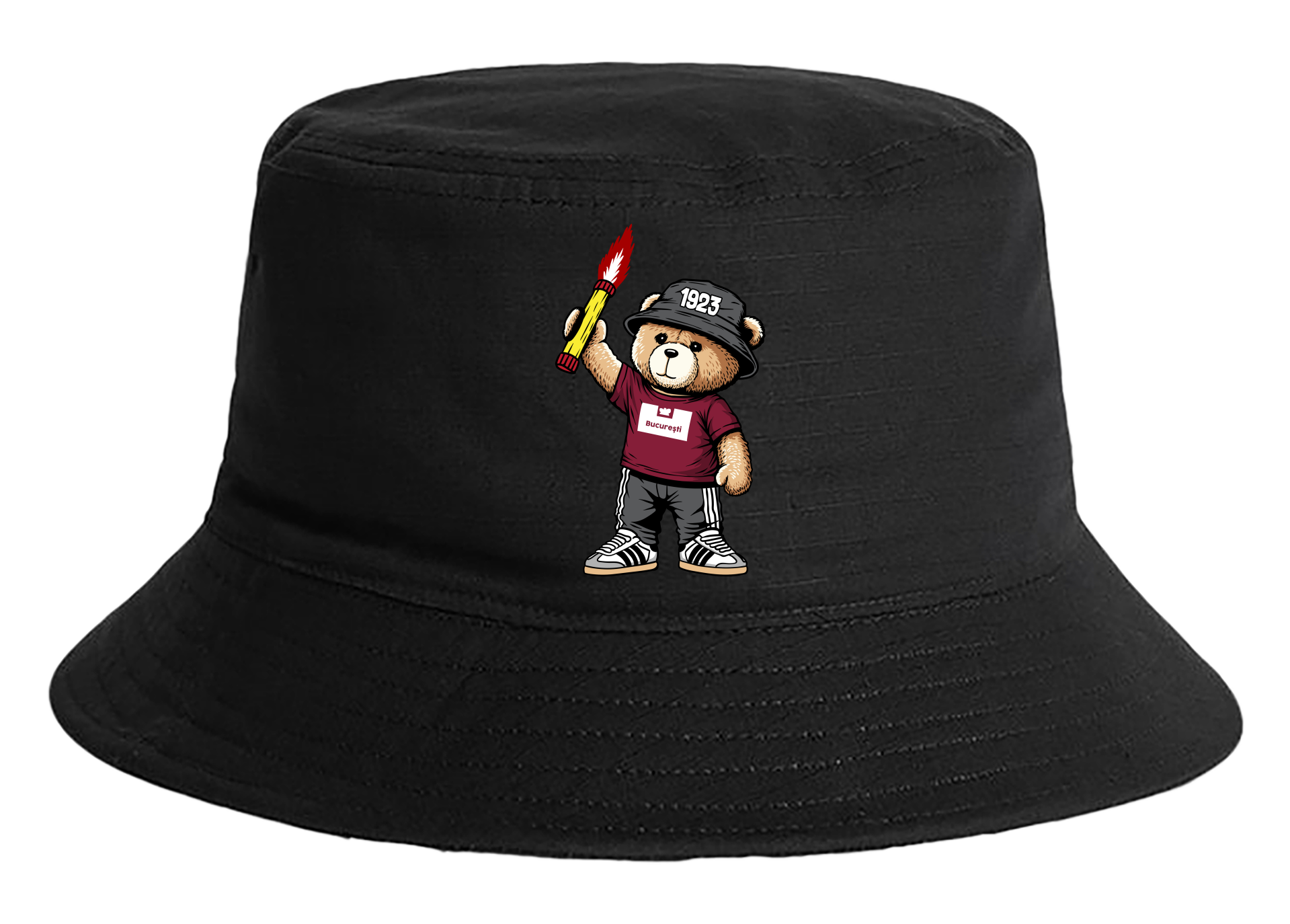 Bucureşti 1923 bear bucket hat