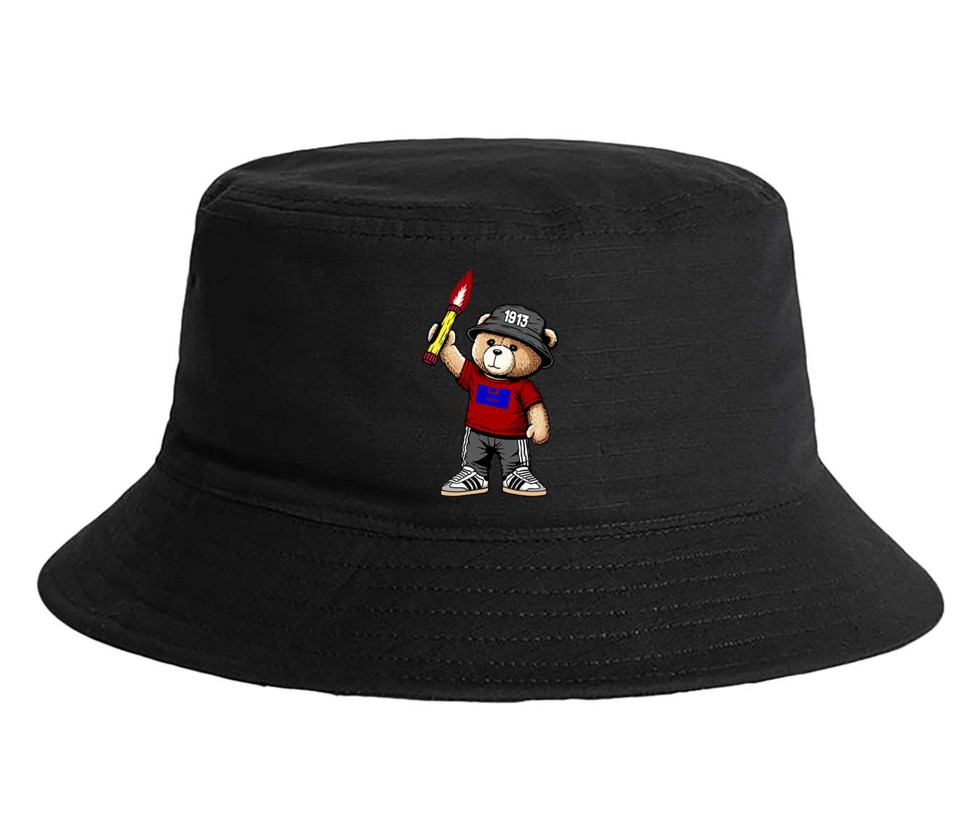 Caen 1913 Bear bucket hat
