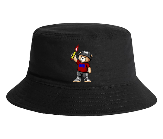 Caen 1913 Bear bucket hat