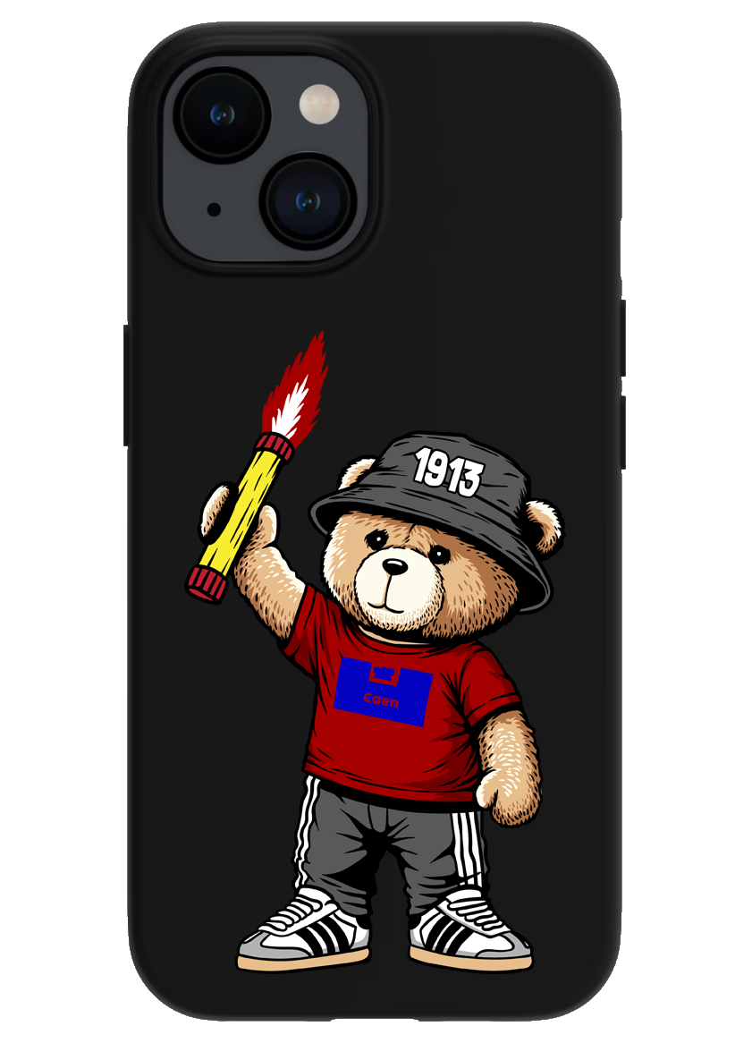 Caen 1913 Bear iPhone case