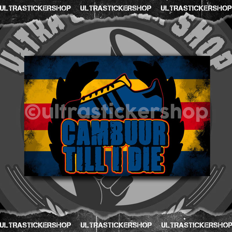 Cambuur till I die Flag