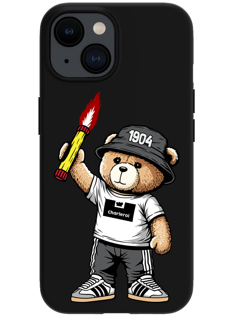 Charleroi 1904 bear iPhone case