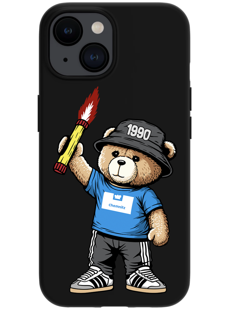 Chemnitz 1990 Bär Handyhülle iPhone