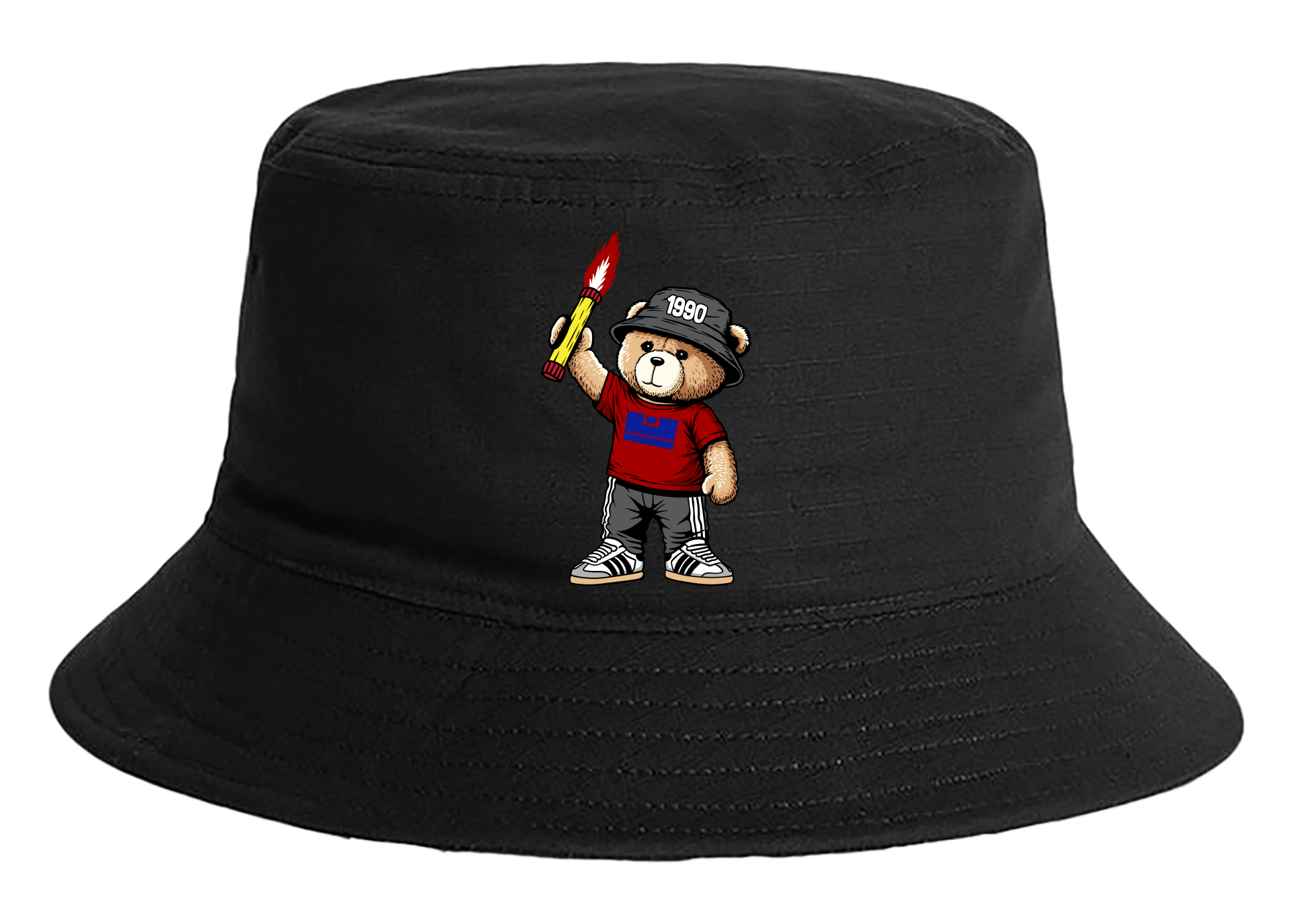 Clermont-Ferrand 1990 bear bucket hat
