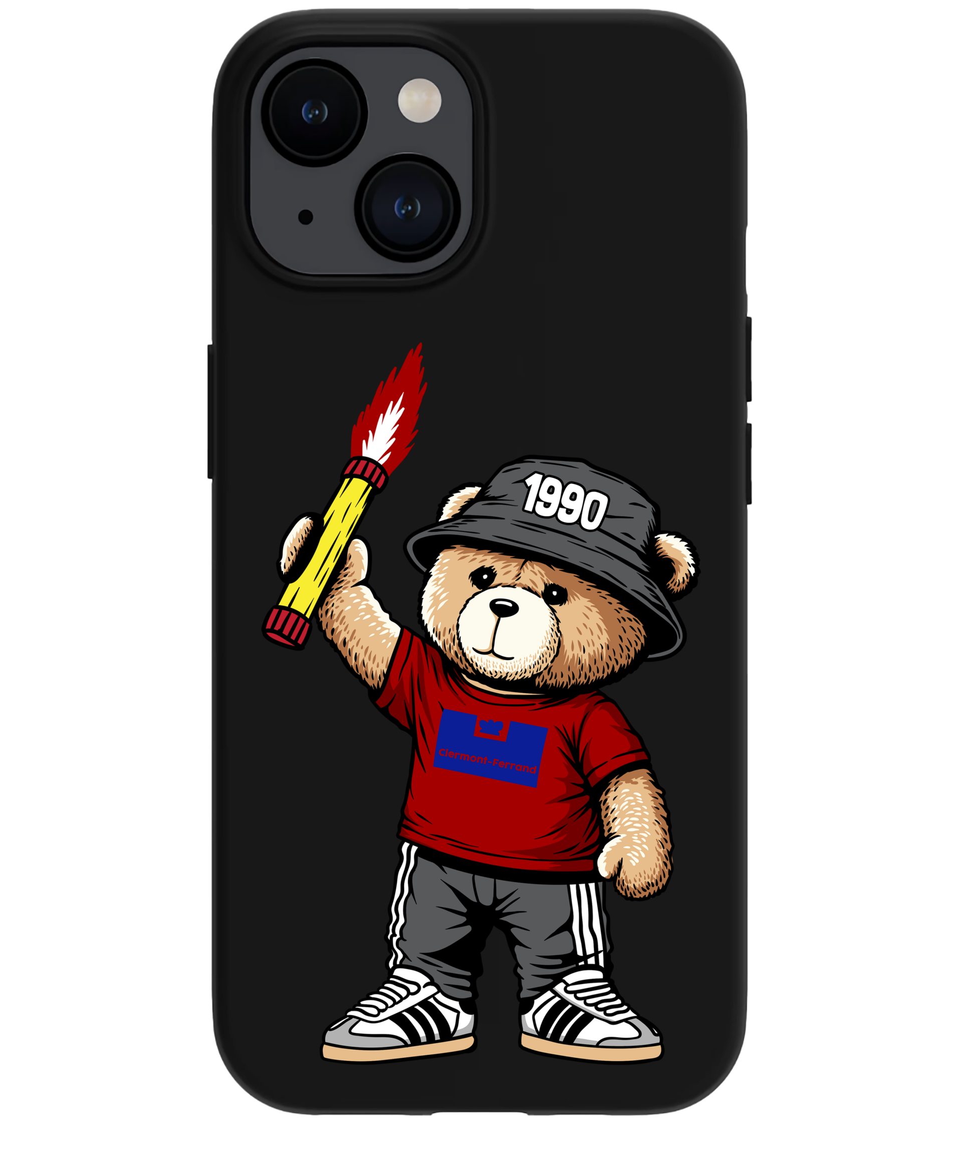 Clermont-Ferrand 1990 bear case iphone