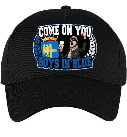 Come on you boys in blue cap