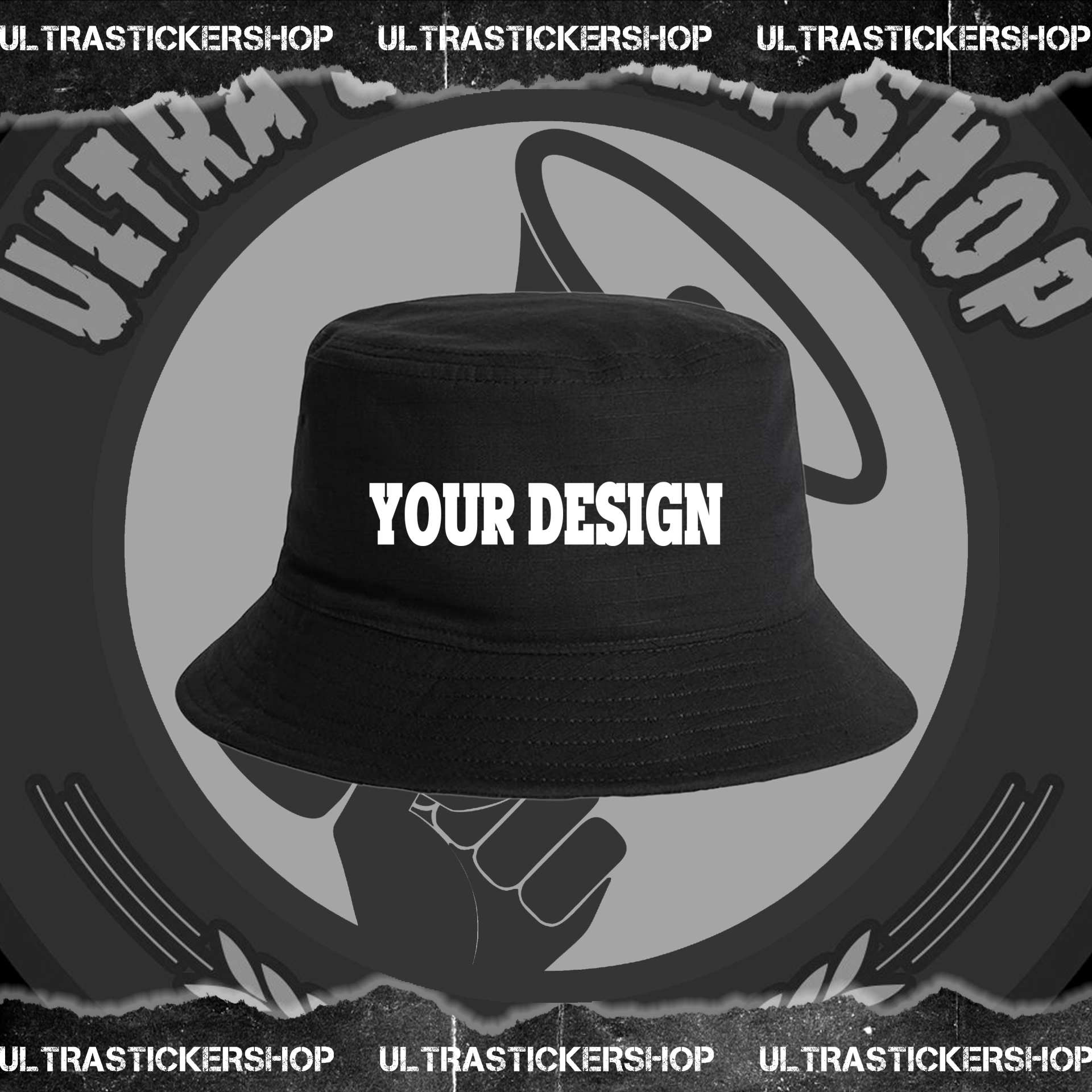 Custom bucket hat